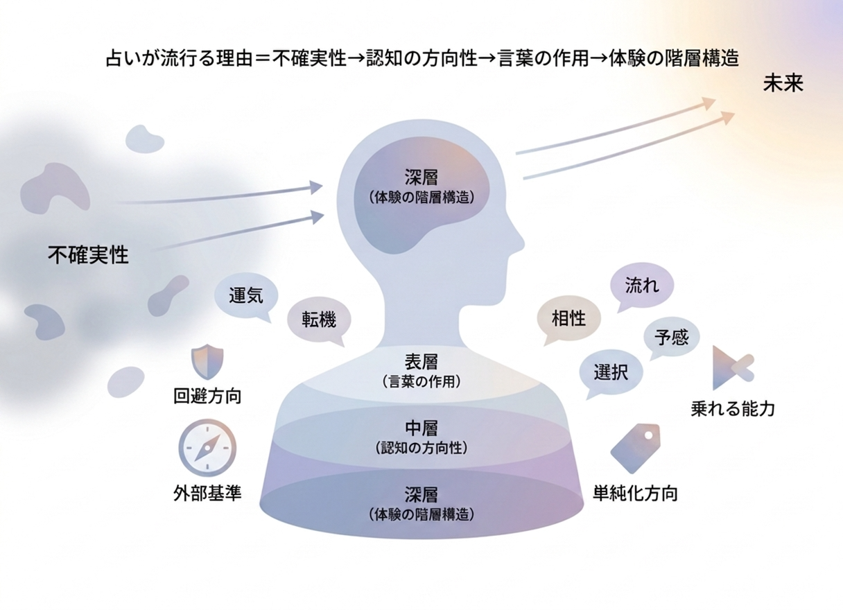 占いはなぜ流行るのか?