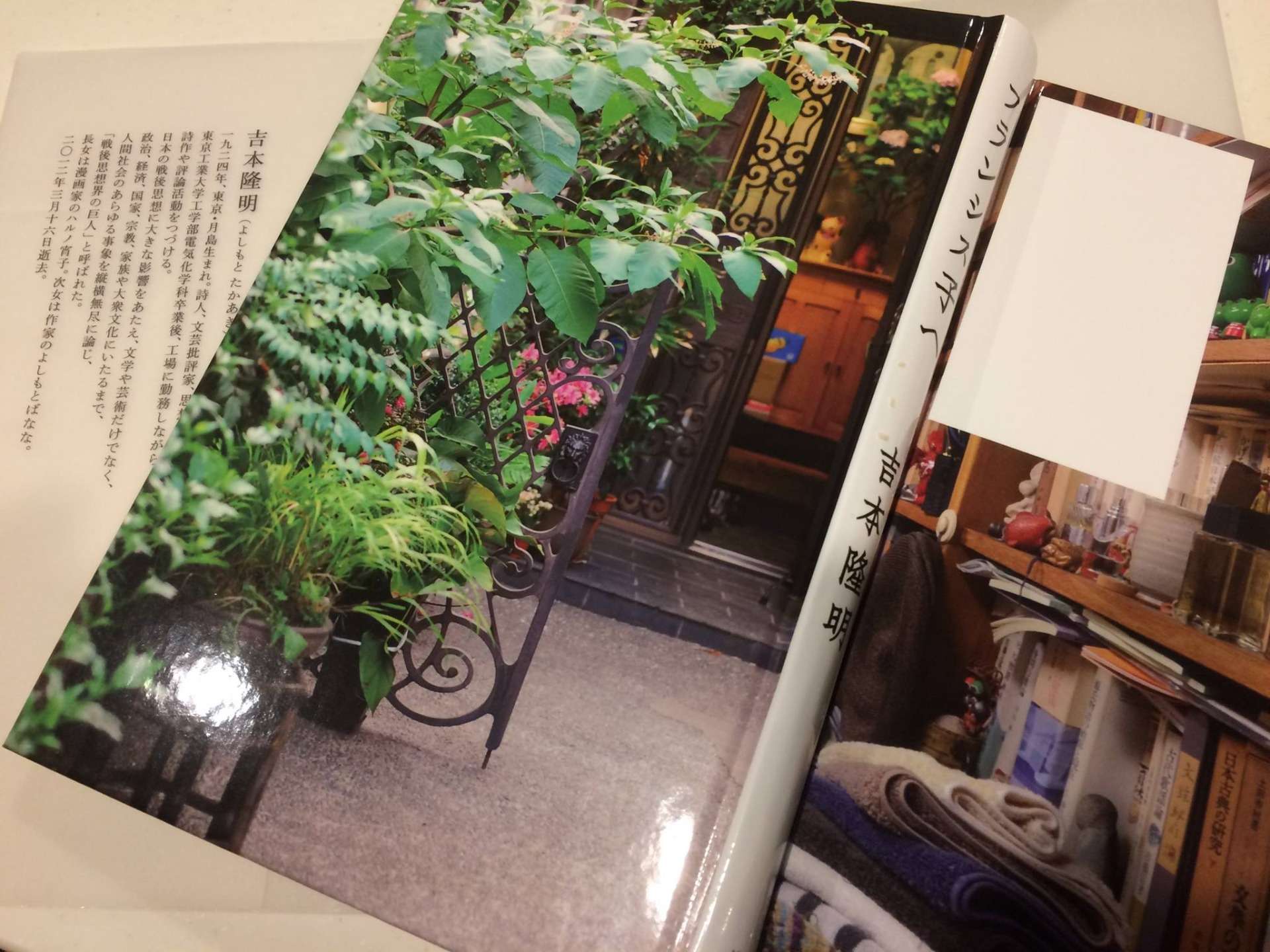 「書かれた内容を受け取る」こと(吉本隆明『フランシス子へ』あとがきにかえてから)